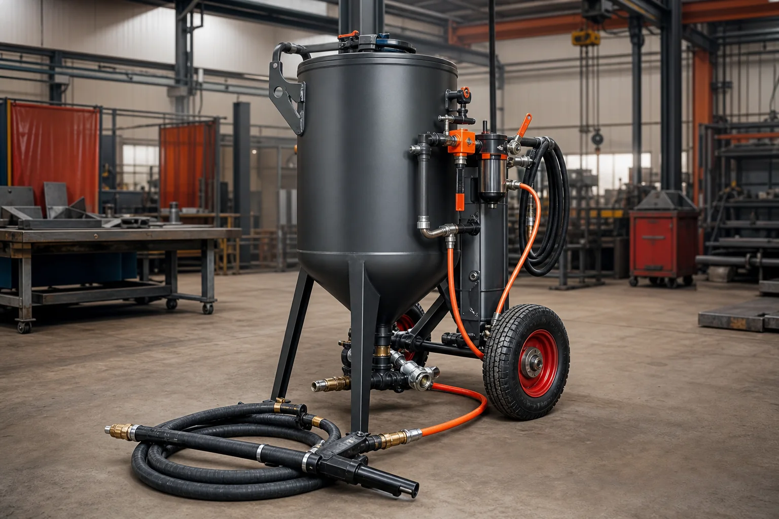 300 Ltr Blast Machine