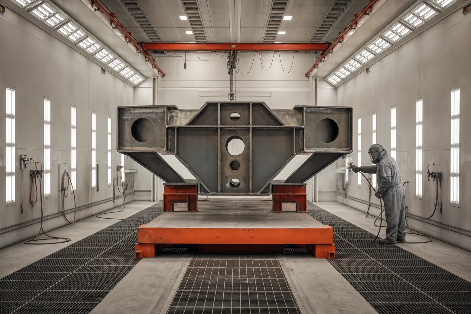 Downdraft Paint Booth
