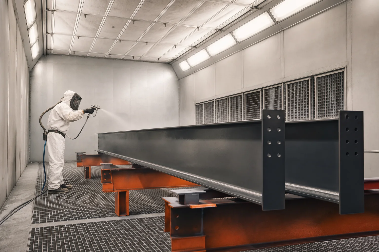 Semi-Downdraft Booth